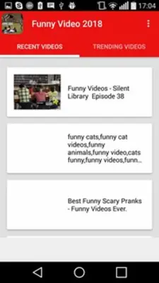 Funny Video 2018 android App screenshot 0