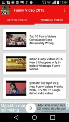 Funny Video 2018 android App screenshot 3